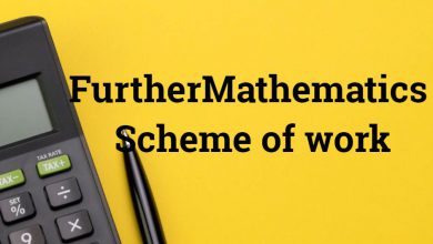 Further Mathematics Scheme of work